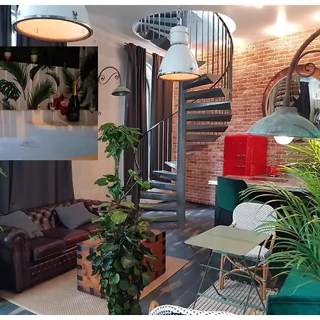 Loft Zen - Jacuzzi - Centre Historique 아파트 루앙