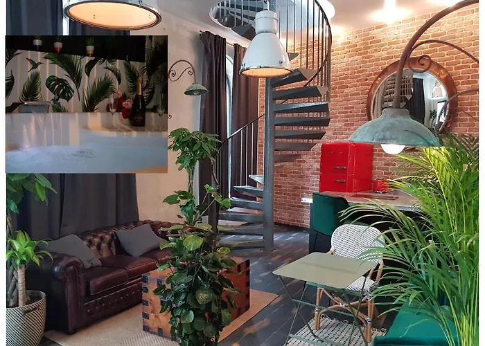 Loft Zen - Jacuzzi - Centre Historique 아파트 루앙